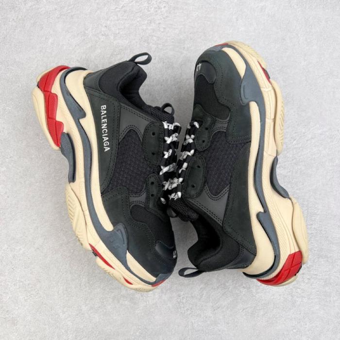Balenciaga Triple S Black White Red (2018 Reissue)