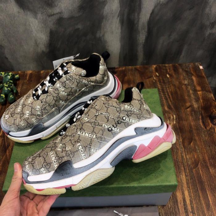 Gucci x Balenciaga The Hacker Project Triple S Beige
