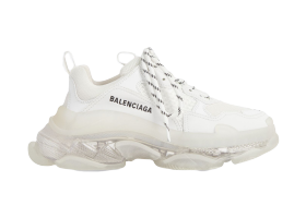 Balenciaga Triple S Clear Sole White
