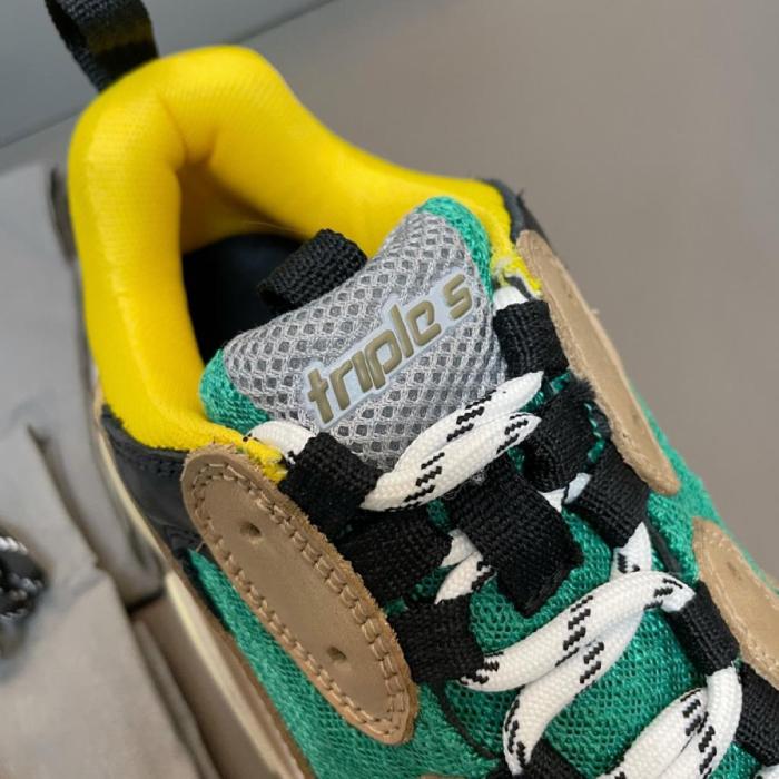 Balenciaga Triple S Beige Green Yellow (2018 Reissue)