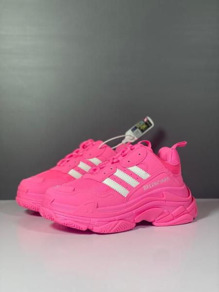 Balenciaga x adidas Triple S Neon Pink (W)