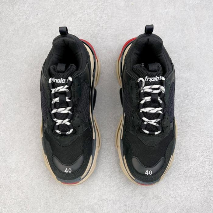 Balenciaga Triple S Black White Red (2018 Reissue)