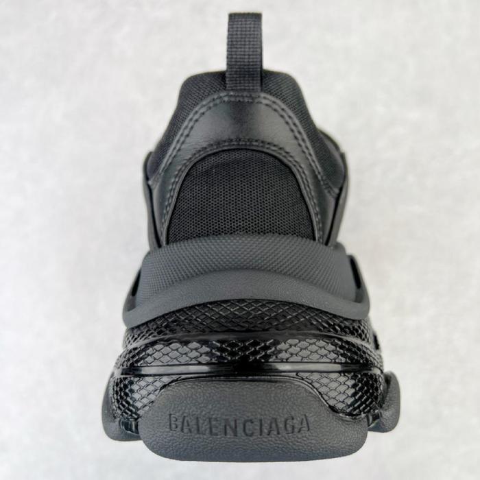 Balenciaga Triple S Clear Sole Black