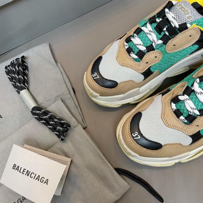 Balenciaga Triple S Beige Green Yellow (2018 Reissue)