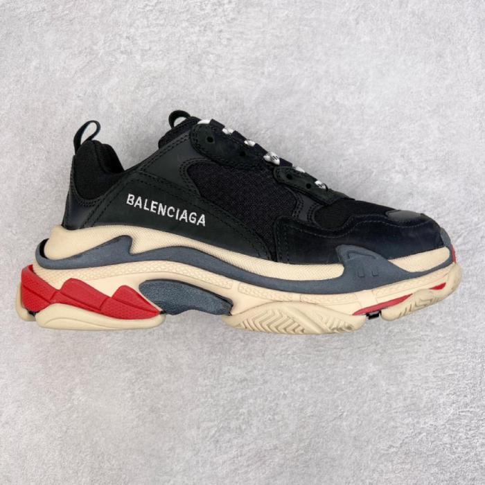 Balenciaga Triple S Black White Red (2018 Reissue)
