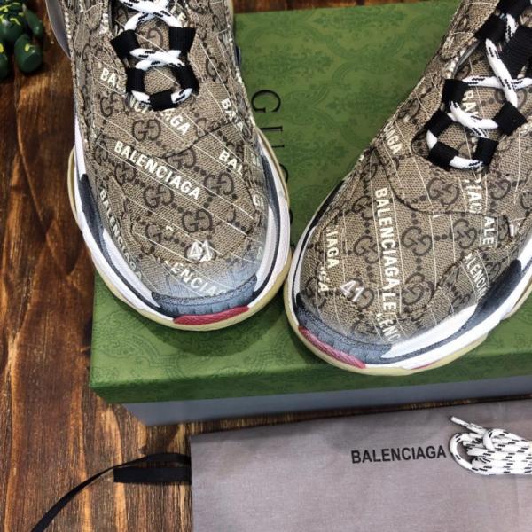 Gucci x Balenciaga The Hacker Project Triple S Beige