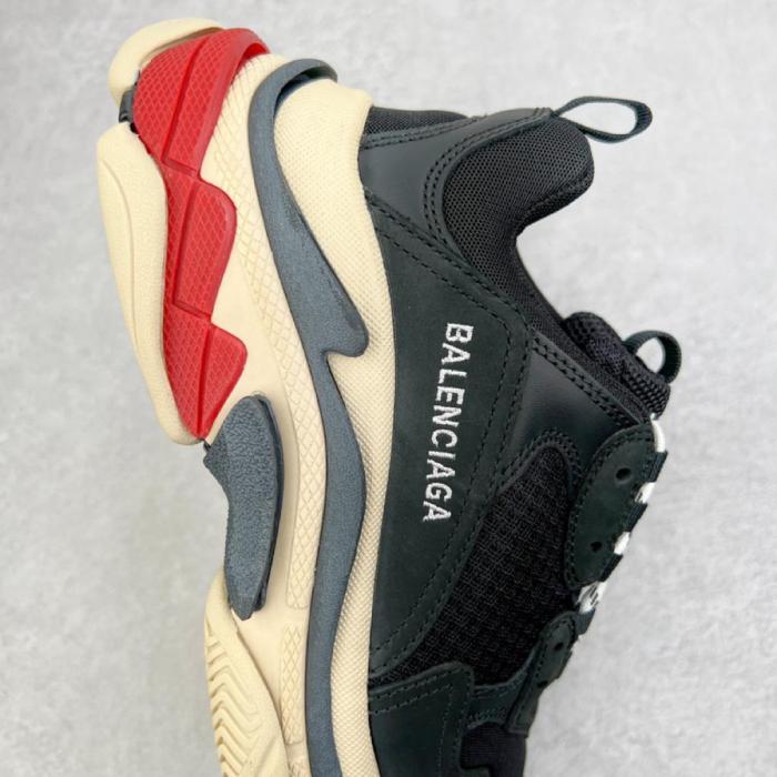 Balenciaga Triple S Black White Red (2018 Reissue)