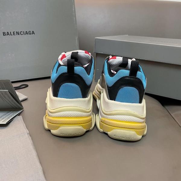 Balenciaga Triple S Grey Red Blue (2018 Reissue)
