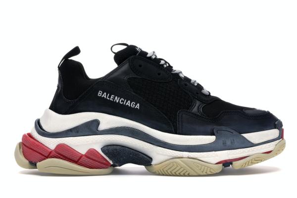 Balenciaga Triple S Black White Red (2018 Reissue)