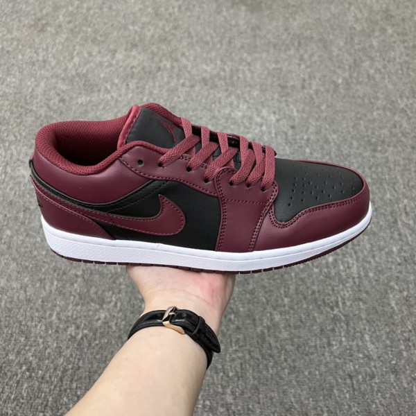 Jordan 1 Low Black Dark Beetroot (W)