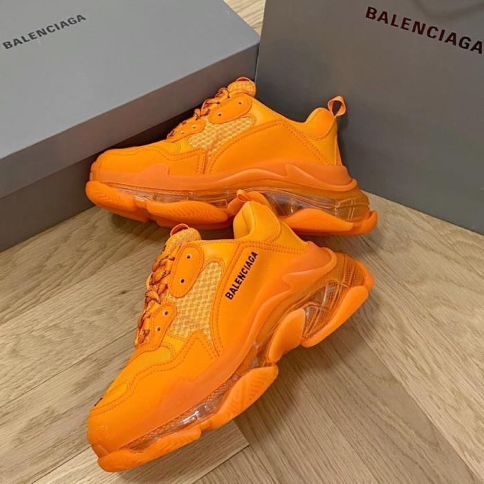 Balenciaga Triple S Clear Sole Orange