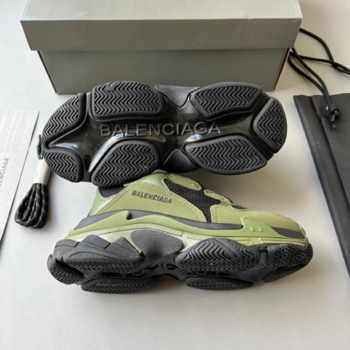 Balenciaga Triple S Dark Green Black
