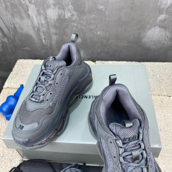Balenciaga Triple S Clear Sole Deep Blue