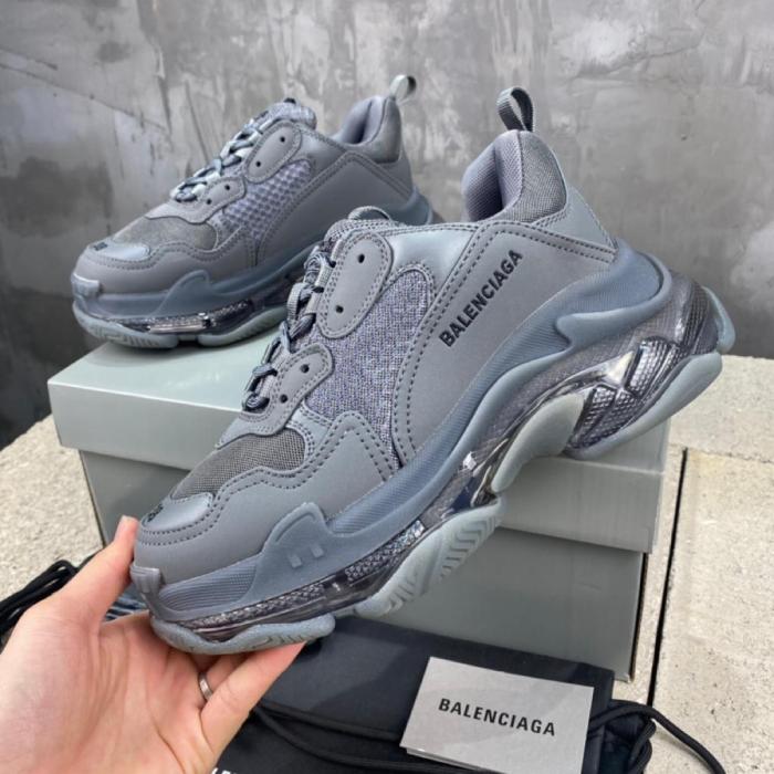 Balenciaga Triple S Clear Sole Deep Blue