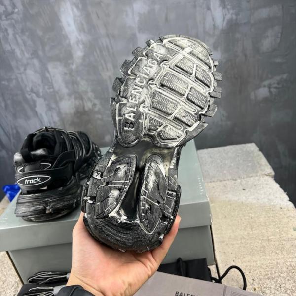 Balenciaga Track Faded Black