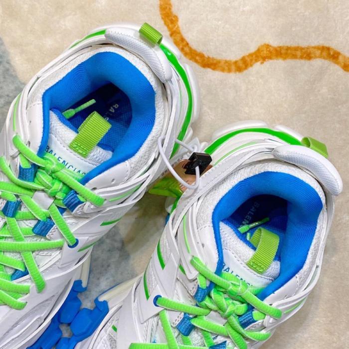 Balenciaga Track White Blue Green