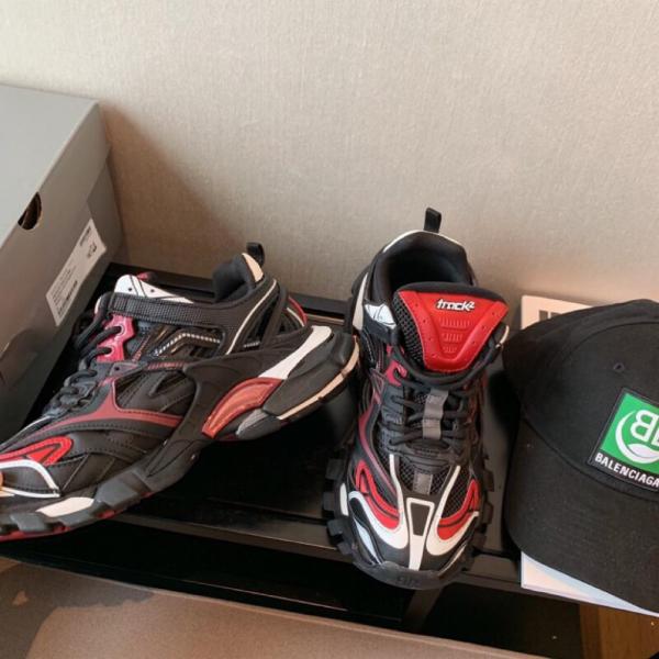 Balenciaga Track 2 Black Burgundy