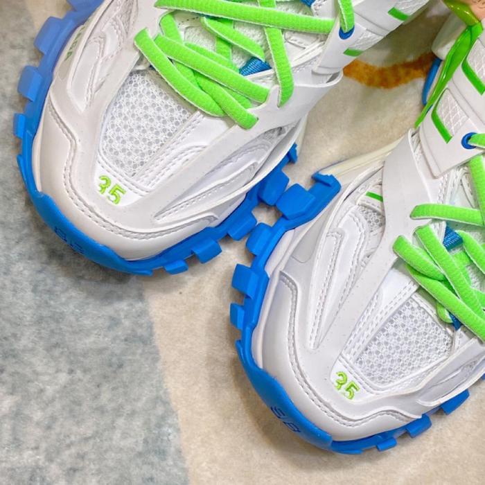 Balenciaga Track White Blue Green