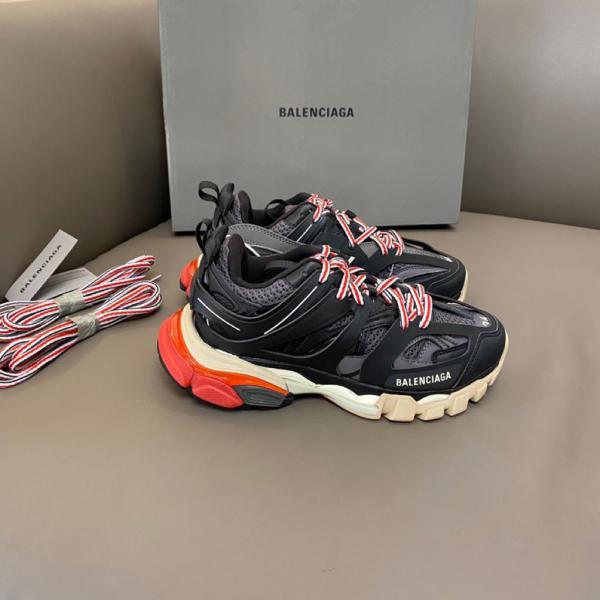 Balenciaga Track Black Grey Red