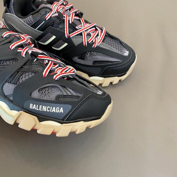 Balenciaga Track Black Grey Red