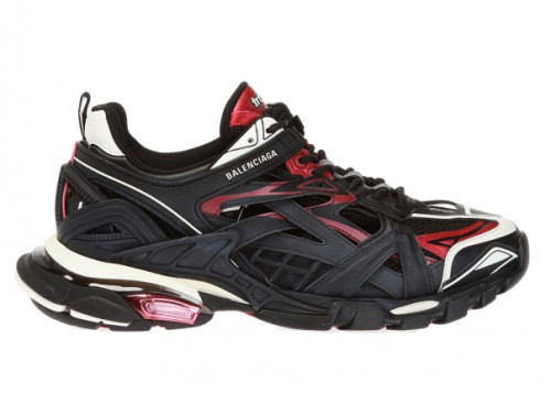 Balenciaga Track 2 Black Burgundy