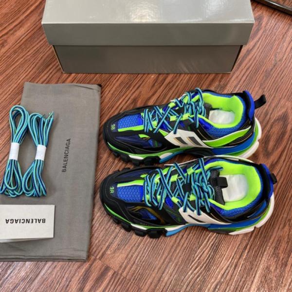 Balenciaga Track Green White Blue