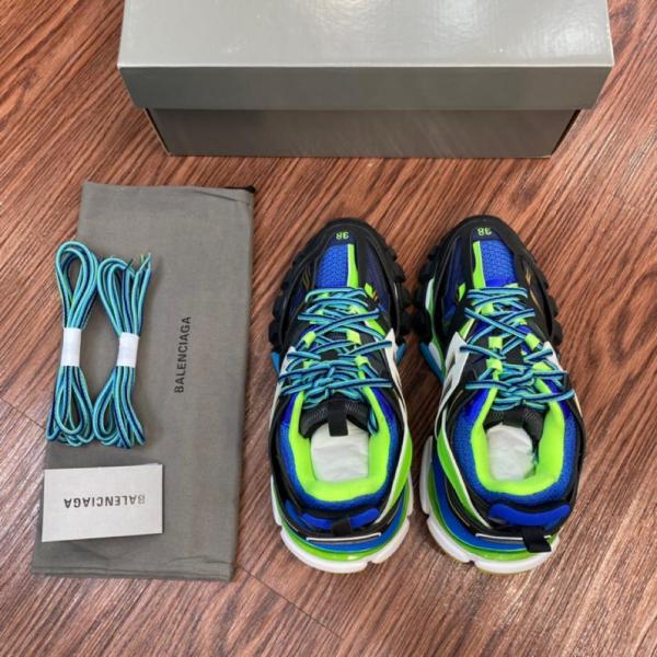 Balenciaga Track Green White Blue
