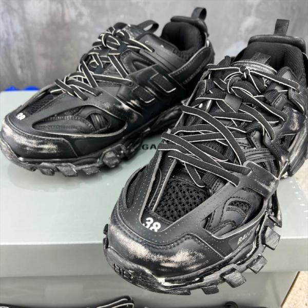Balenciaga Track Faded Black