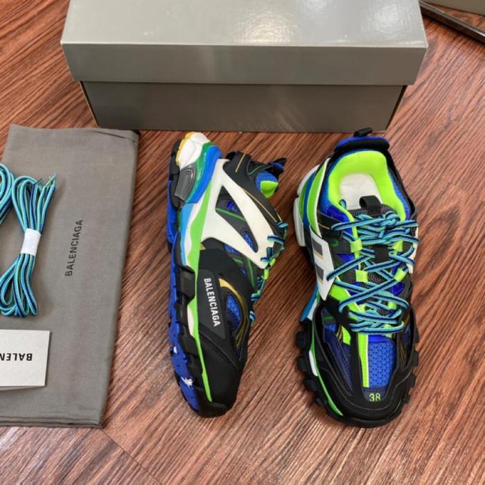 Balenciaga Track Green White Blue