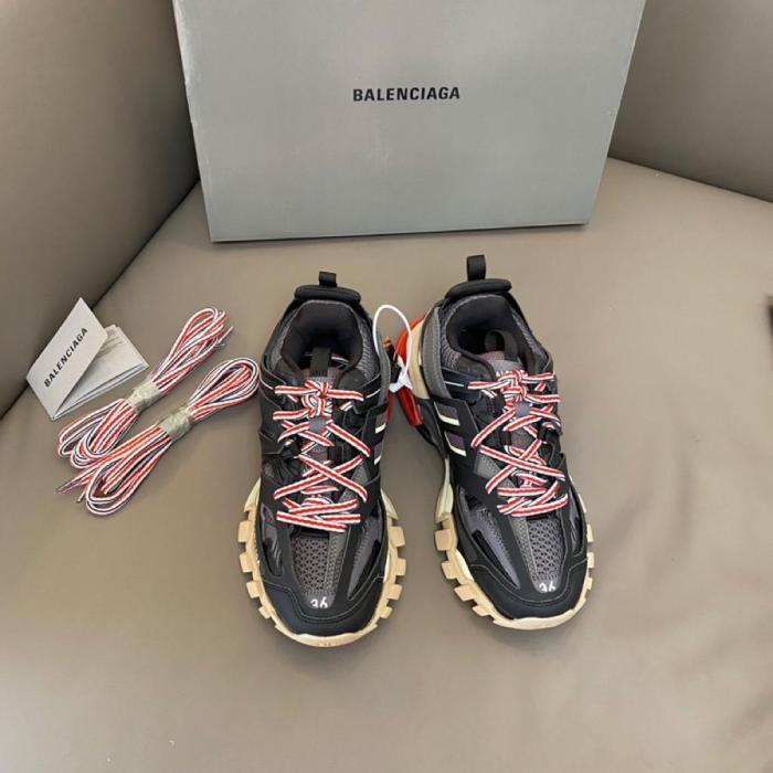 Balenciaga Track Black Grey Red