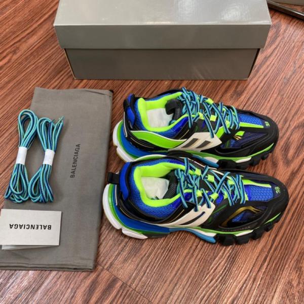 Balenciaga Track Green White Blue
