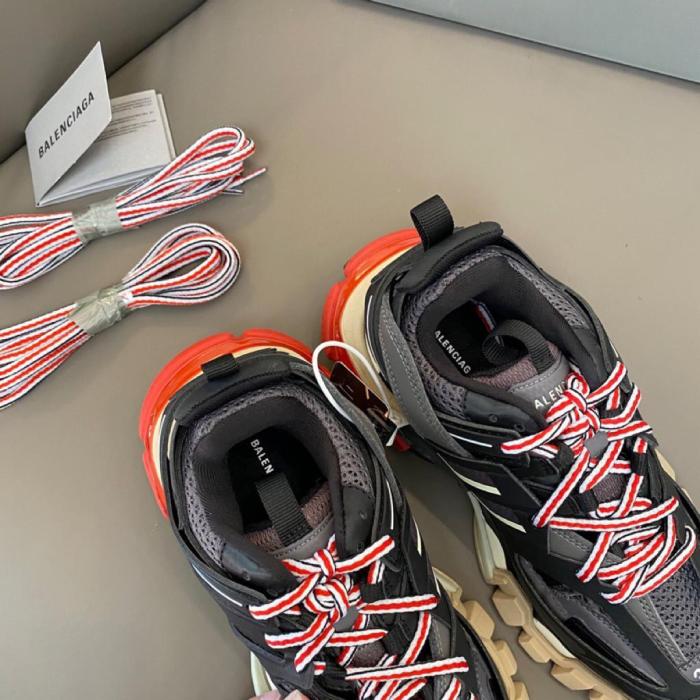 Balenciaga Track Black Grey Red
