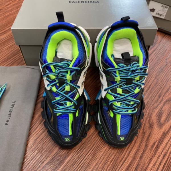 Balenciaga Track Green White Blue