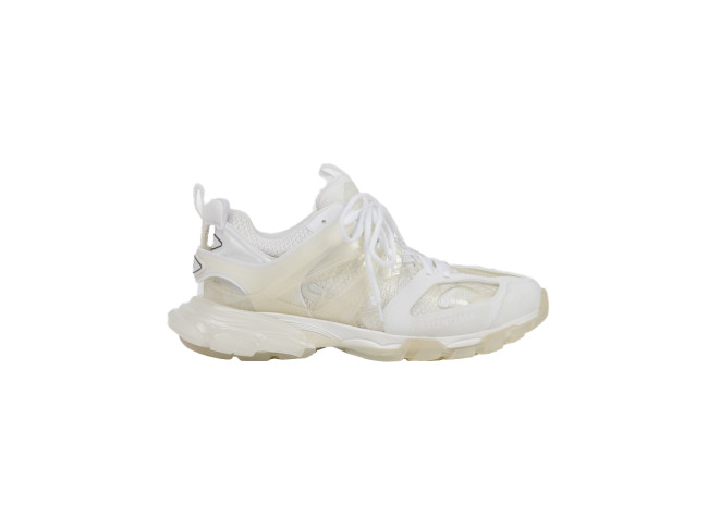Balenciaga Track Clear Sole White