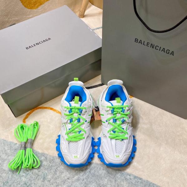 Balenciaga Track White Blue Green