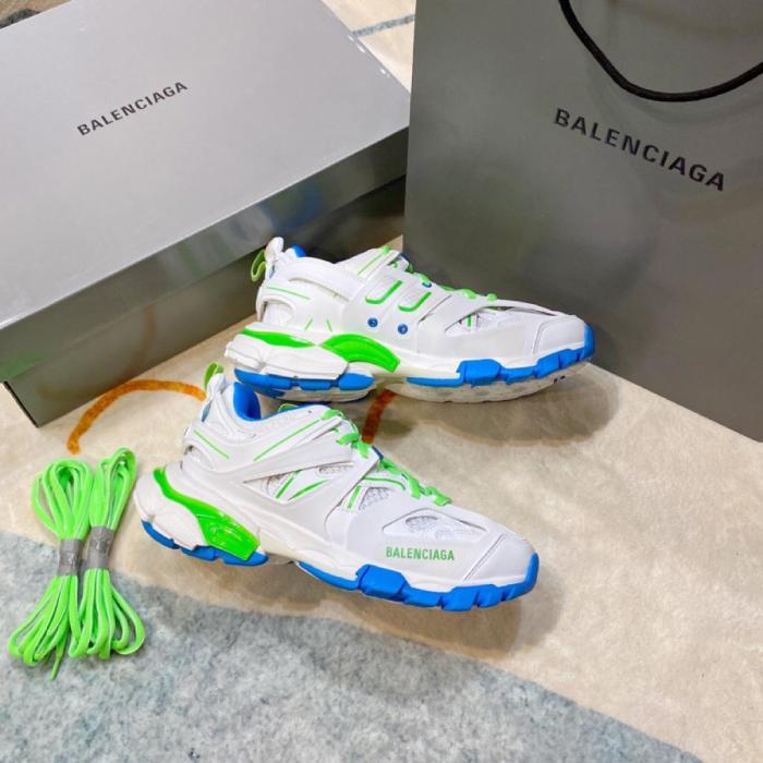 Balenciaga Track White Blue Green