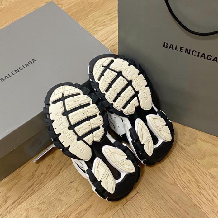 Balenciaga Track Mule Black White