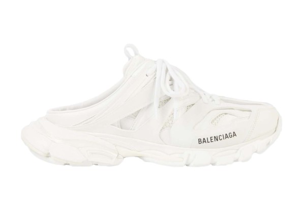 Balenciaga Track Mule White