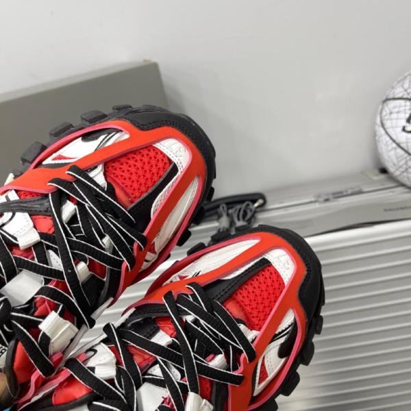 Balenciaga Track Mule Red White