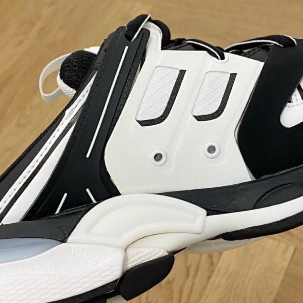 Balenciaga Track Mule Black White