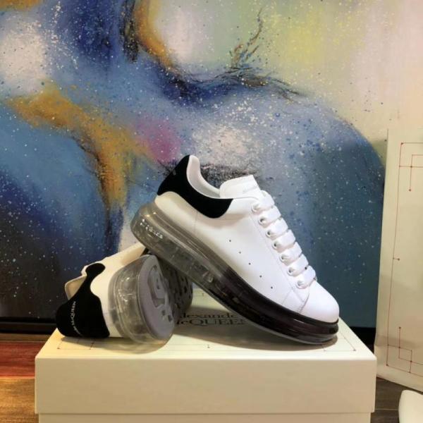 Alexander McQueen Oversized Black Sole White