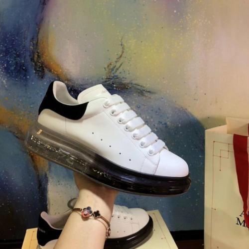 Alexander McQueen Oversized Black Sole White