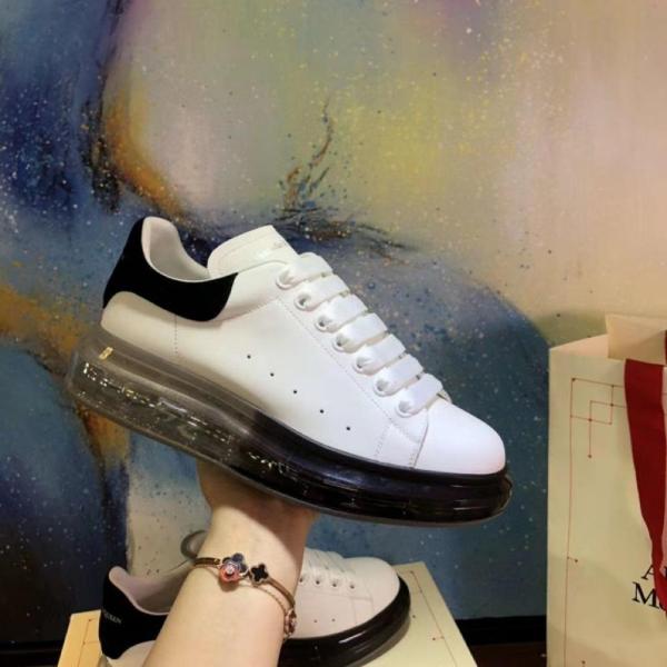 Alexander McQueen Oversized Black Sole White