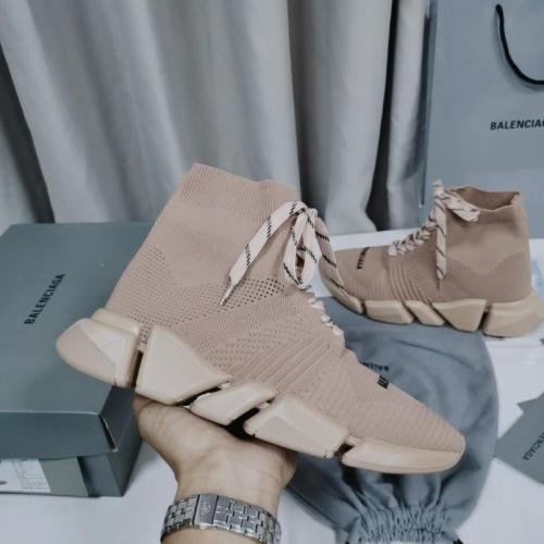 Balenciaga Speed 2.0 Lace Up Beige