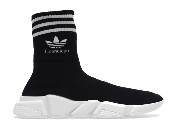 Balenciaga x adidas Speed Trainer Black White