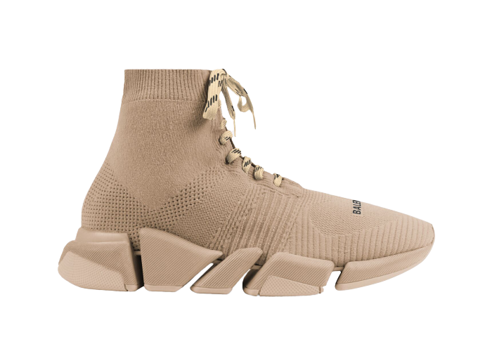 Balenciaga Speed 2.0 Lace Up Beige