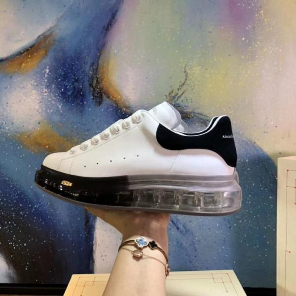 Alexander McQueen Oversized Black Sole White