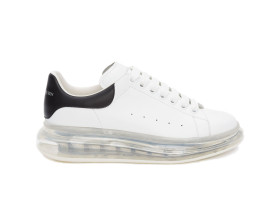 Alexander McQueen Oversized Clear Sole Black