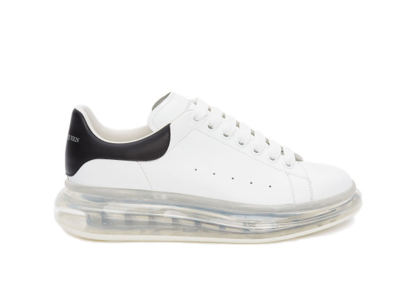 Alexander McQueen Oversized Clear Sole Black