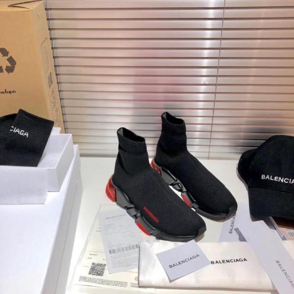 Balenciaga Speed Clearsole Red
